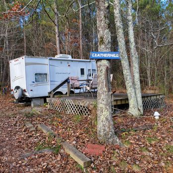 Bluff Creek Falls - one of the cabins available for rent. - Campgrounds Near Me - Steele, Alabama