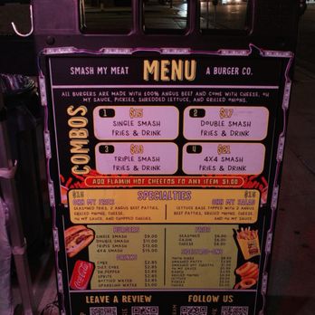 Smash My Meat A Burger - Burgers Near Me - Los Angeles, California