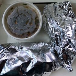 Del Taco - Birria tacos packaging