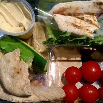 Starbucks - Chicken and hummus bistro box!! Yummy.. 260 calories - Coffee & Tea Near Me - Anaheim, California