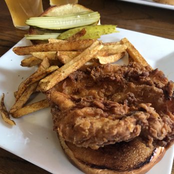 Brooks Tavern - Southern Fried Chicken Sandwich - American Near Me - Hendersonville, North Carolina Brooks Tavern - Southern Fried Chicken Sandwich - American Near Me - Hendersonville, North Carolina