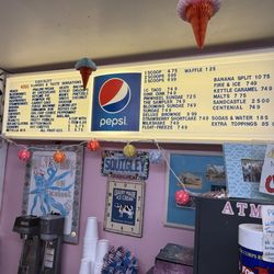 Menu board 5/27/26