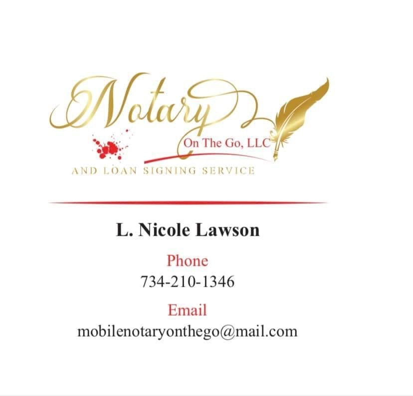 NOTARY ON THE GO Updated April 2024 Detroit, Michigan Notaries