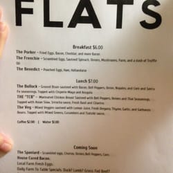 Flats - Menu