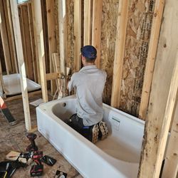 Chain O' Lakes Plumbing - Rough in on new home build on Leighton St