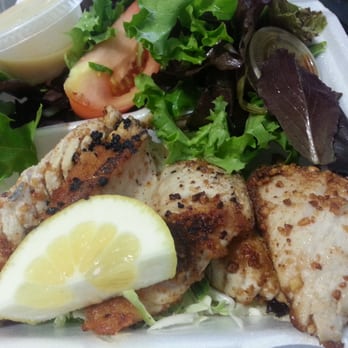 Monarch Seafoods - Pan Fried Hawaiian Salt & Kukui Nut Crusted Ahi Belly. - Seafood Near Me - Honolulu, Hawaii