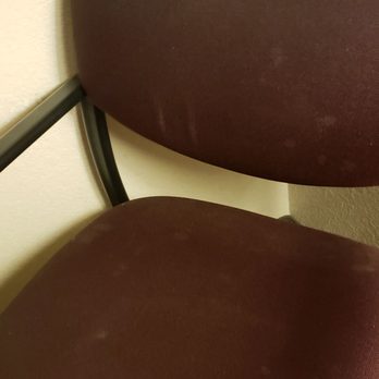 Super 8 by Wyndham Bedford - All kinds of dust and white stuff on the chair. I wouldn't dare touch it. - Hotels Near Me - Bedford, Virginia Super 8 by Wyndham Bedford - All kinds of dust and white stuff on the chair. I wouldn't dare touch it. - Hotels Near Me - Bedford, Virginia