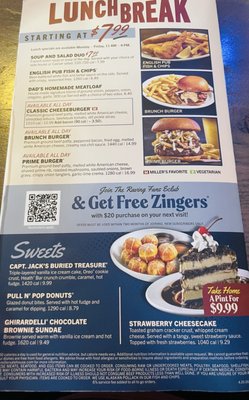 Menu photo 1 Miller's Ale House Seminole, FL