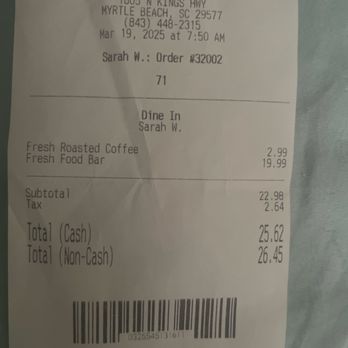 Shoney's Restaurants - $19.99 for the worst Breakfast Buffet ever - Myrtle Beach, South Carolina