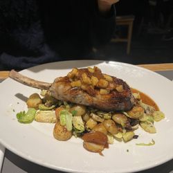 Caribou Restaurant & Wine Bar - Blackened Pork Chop