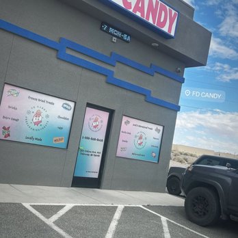 FD Candy - Outside the shop - Candy Stores Near Me - Pahrump, Nevada