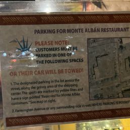 Parking notice. Parking is LIMITED. it's street parking. Parking notice. Parking is LIMITED. it's street parking.