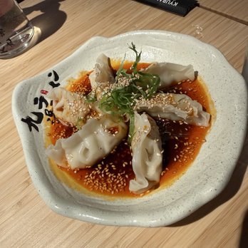 Kyuramen - Spicy Chili Dumplings(6Pcs) - Ramen Near Me - Henderson, Nevada Kyuramen - Spicy Chili Dumplings(6Pcs) - Ramen Near Me - Henderson, Nevada