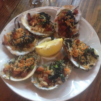 Plank Provisions - Oysters Rockefeller even the babes liked them! - Seafood Near Me - Omaha, Nebraska Plank Provisions - Oysters Rockefeller even the babes liked them! - Seafood Near Me - Omaha, Nebraska