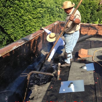 Strictly Roofs - Hot Mop and Shingle Roof - Before - Roofing Near Me - Long Beach, California Strictly Roofs - Hot Mop and Shingle Roof - Before - Roofing Near Me - Long Beach, California