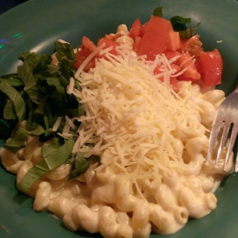 Naked Noodle - Four Cheese Mac, with the only acceptable fixins': Basil, Tomatoes, Parm - Noodles Near Me - Bozeman, Montana Naked Noodle - Four Cheese Mac, with the only acceptable fixins': Basil, Tomatoes, Parm - Noodles Near Me - Bozeman, Montana