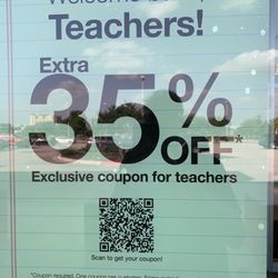 JCPenney - Teachers discount