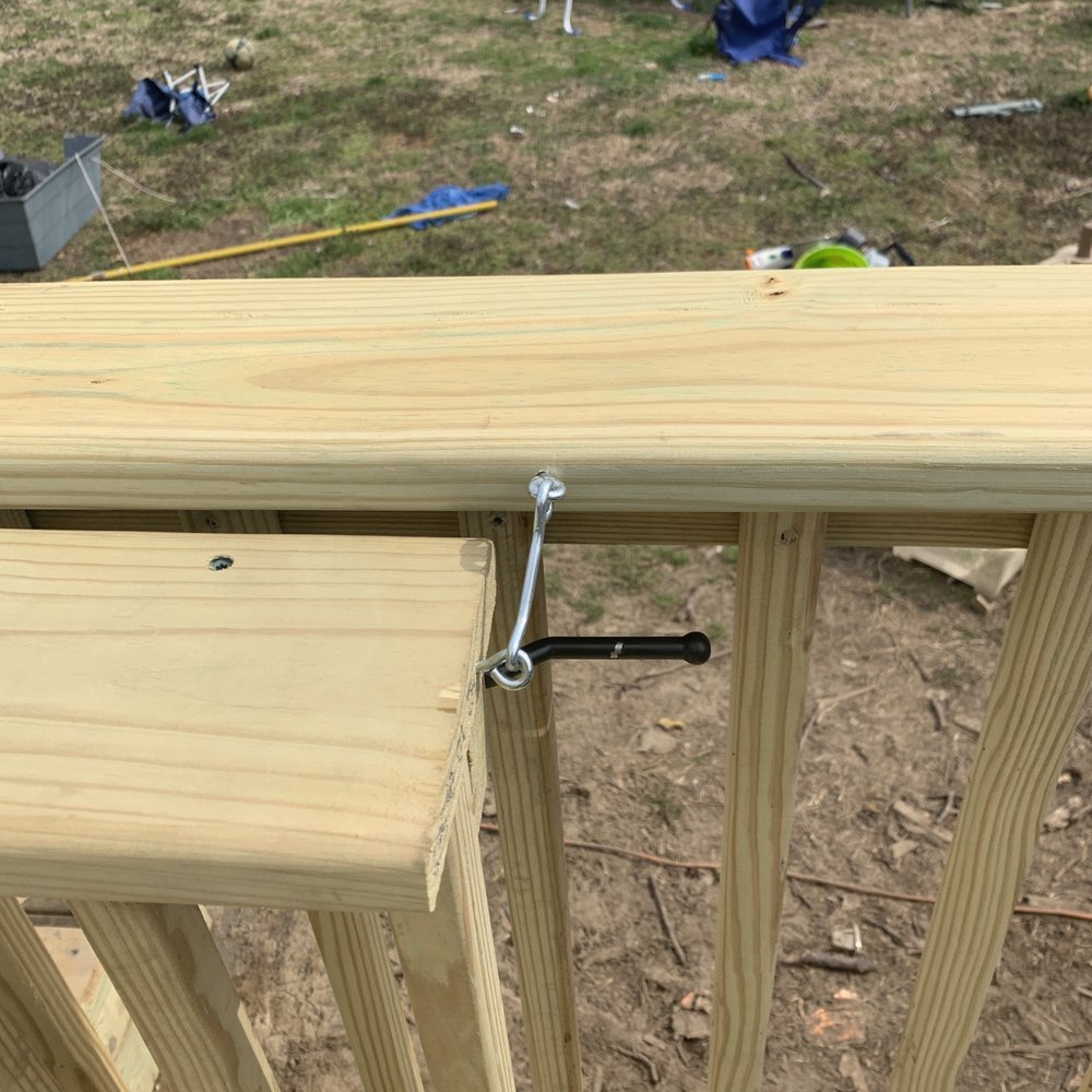 Backyard Fences & Decks - The wood wasn't sanded or anything leaving splinters everywhere. - Fences & Gates Near Me - Evansville, Indiana Backyard Fences & Decks - The wood wasn't sanded or anything leaving splinters everywhere. - Fences & Gates Near Me - Evansville, Indiana