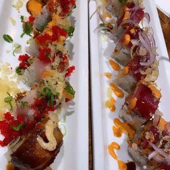 Amakara - Rainbow Roll & Red Dragon Roll - Sushi Bars Near Me - Dublin, California