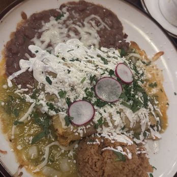 De Nada - Enchiladas verdes with chicken - Mexican Near Me - Birmingham, Alabama De Nada - Enchiladas verdes with chicken - Mexican Near Me - Birmingham, Alabama