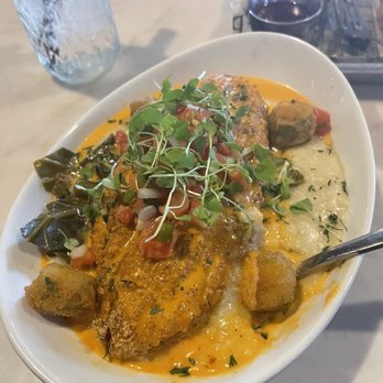 7th + Grove - Catfish, grits, and okra - Southern Near Me - Tampa, Florida