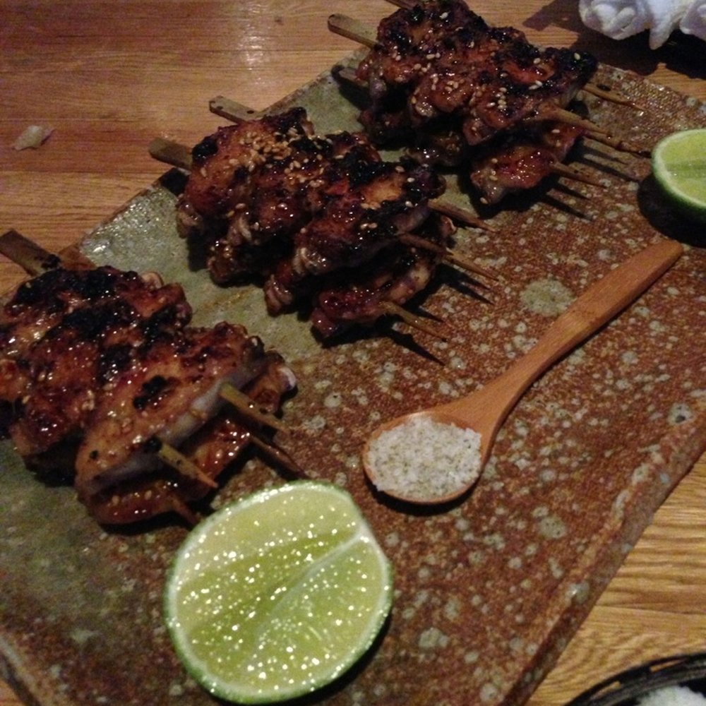 Roka - Boneless chicken wings with sesame and lime - Japanese Near Me - London, XGL Roka - Boneless chicken wings with sesame and lime - Japanese Near Me - London, XGL