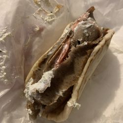 Nicky's Gyros - Gyros with Feta, no onions to-go