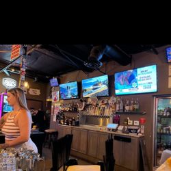 3rd Base Sports Bar - Three screens.