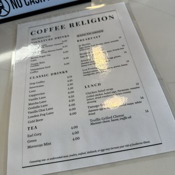 Coffee Religion - Breakfast & Brunch Near Me - Las Vegas, Nevada