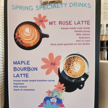 Drink Coffee Do Stuff - Spring Specialty Drinks Menu at Drink Coffee Do Stuff. - Coffee Roasteries Near Me - Reno, Nevada