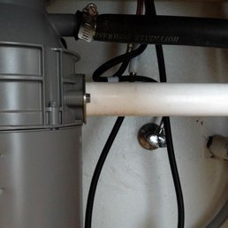 New garbage disposal and pullout faucet lines New garbage disposal and pullout faucet lines