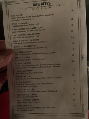 Menu photo 5 Alchemist Bar & Lounge San Francisco, CA