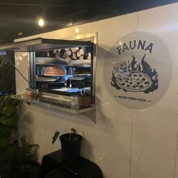 Flora Restaurant - Fauna wood fired pizza.
