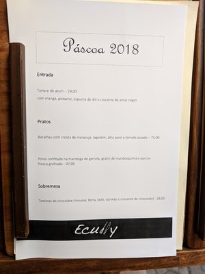 Menu photo 4 Ecully São Paulo, SP