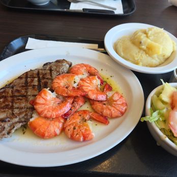 Master Steaks - 8oz steak and jumbo shrimps combo - Steakhouses Near Me - Mississauga, Ontario Master Steaks - 8oz steak and jumbo shrimps combo - Steakhouses Near Me - Mississauga, Ontario