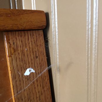 Woody's Diner - Spider on the side of the booth - American Near Me - Orange, California