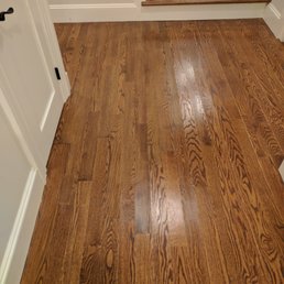 Ed replaced about 50% of the visible floor without touching the rest