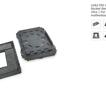 Repairs Bay - LGA 1700 CPU Socket Base BGA Connector, - Mobile Phone Repair Near Me - Brooklyn, New York