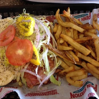 Penn Station - 6 inch Italian Sub, grilled with a small order of fries - Sandwiches Near Me - Muncie, Indiana Penn Station - 6 inch Italian Sub, grilled with a small order of fries - Sandwiches Near Me - Muncie, Indiana