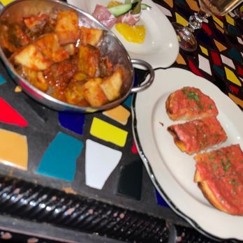 Viva Madrid! - Tomato bread and patatas brava - Spanish Near Me - Claremont, California