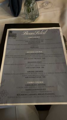 Menu photo 4 Beausoleil Houston, TX Menu photo 4 Beausoleil Houston, TX