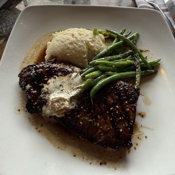 Mesh Restaurant - My other daughter said this was good 14 oz Ribeye* - New American Near Me - Indianapolis, Indiana Mesh Restaurant - My other daughter said this was good 14 oz Ribeye* - New American Near Me - Indianapolis, Indiana