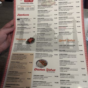 India Oven - Menu - Feb 2025 - Indian Near Me - Mesa, Arizona