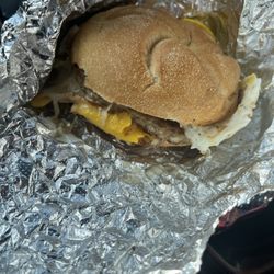 Giuliano's Deli - Breakfast Egg and Cheese sandwich with meat