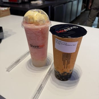 Sharetea - (34) Thai Tea Ice Blended w/ Pearl - Coffee & Tea Near Me - Riverside, California