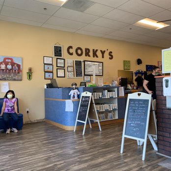 Corky's Cuts 4 Kids - Front desk sign in center - Hair Salons Near Me - Clovis, California Corky's Cuts 4 Kids - Front desk sign in center - Hair Salons Near Me - Clovis, California