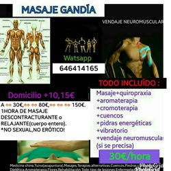 Masaje Gandía - MASAJE GANDÍA