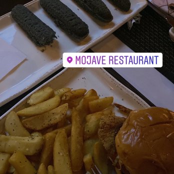 Mojave - Steak Fries, Blue Corn Bread with Honey Butter, Snapper Orilla Sandwich - Latin American Near Me - Sandy Springs, Georgia