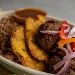 Gourmet Kreyol - 1 Protein + 2 sides = Okap Bowl