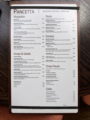 Menu photo 1 Pancetta Kitchen & Wine Bar Teaneck, NJ
